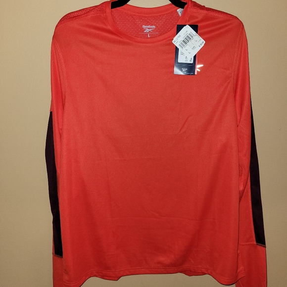 REEBOK -Running Essentials Long Sleeve Shirt Size Large - Picture 7 of 13